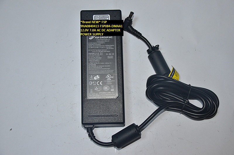 *Brand NEW* FSP 9NA0840413 FSP084-DMAA1 12.0V 7.0A AC DC ADAPTER POWER SUPPLY